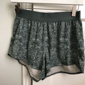 OUTDOOR VOICES 3” RELAY SHORTS | Green | Small